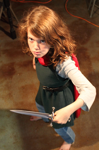 Illustration for article titled And Finally, How to Make Arya Stark of Winterfell Look Even More Badass